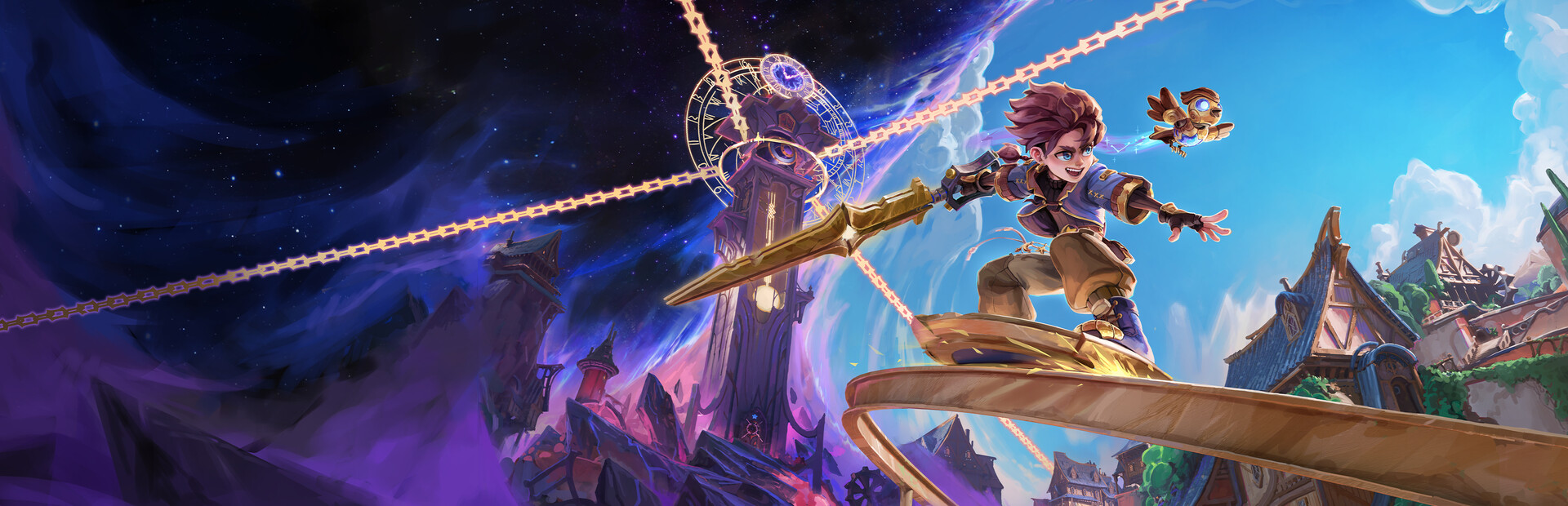 Duskfade clockwork fantasy world